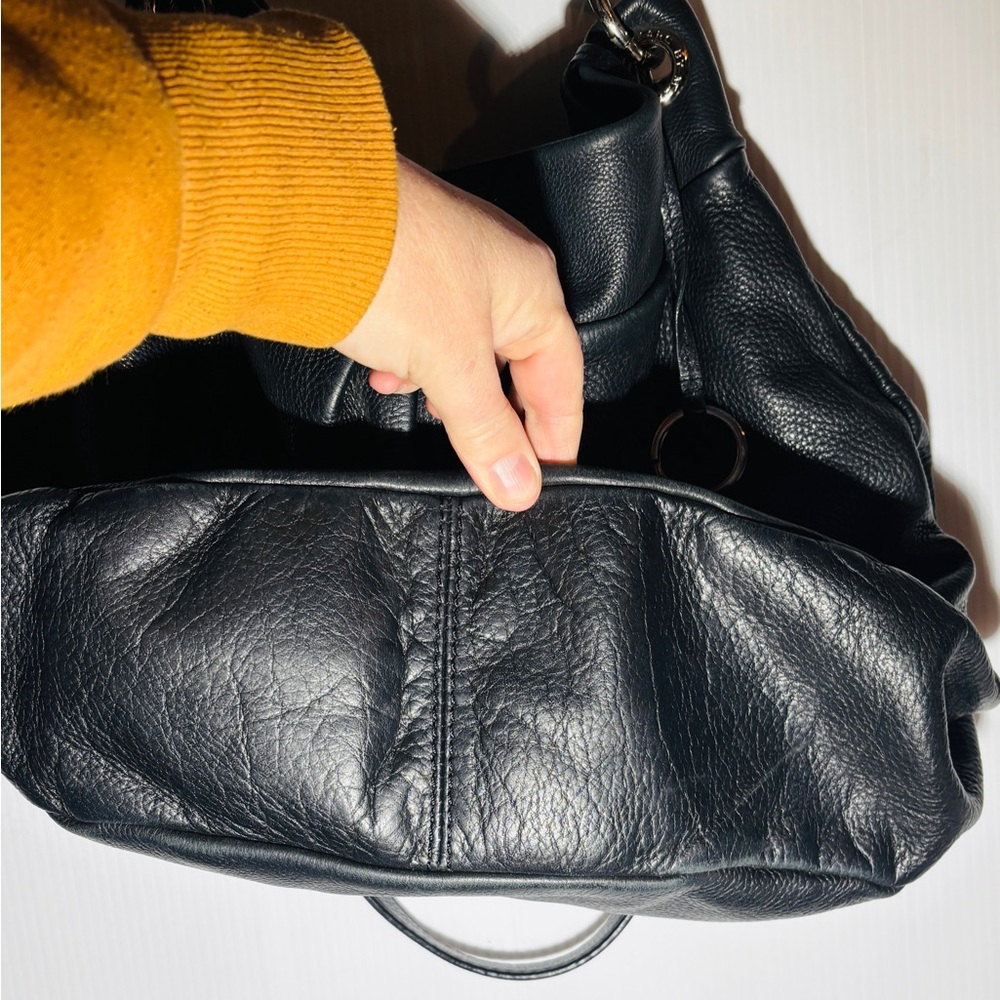 Marc by Marc Jacobs Black Leather Hobo Bag - Picture 4 of 10